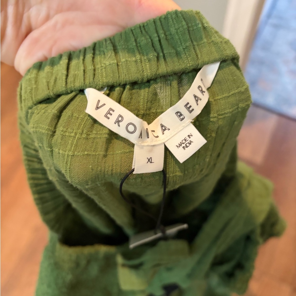 Veronica Beard Olive Textured Dress - Picture 7 of 7